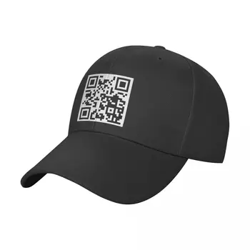 Rick Roll QR Kodą, Beisbolo kepuraitę |-F-| Paplūdimio pėsčiųjų skrybėlę Bžūp Moterų Vyrų